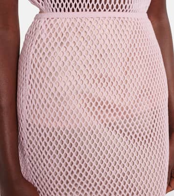 Gonna midi in crochet | Prada