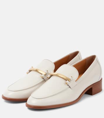 Leather loafer pumps | Tod's