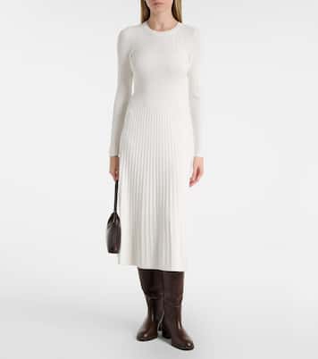 Nami ribbed-knit sweater dress | Veronica Beard