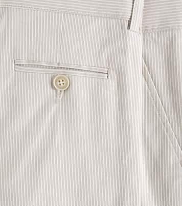 Shorts Charles in misto cotone a righe | Bonpoint