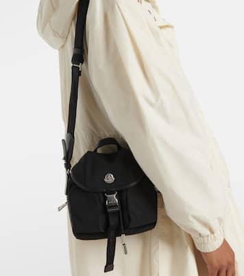 Borsa a tracolla Trick Mini con pelle | Moncler
