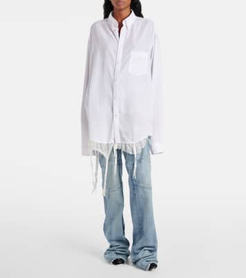 Oversize-Hemd mit Spitze | Balenciaga