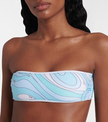 Top bikini a fascia Marmo | Pucci