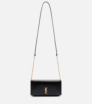 Cassandre皮革手机小袋 | Saint Laurent