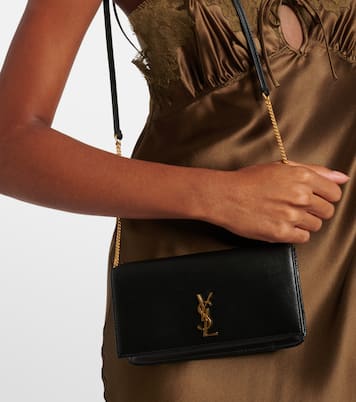 Cassandre皮革手机小袋 | Saint Laurent