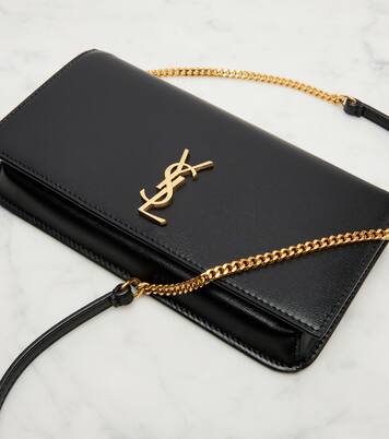 Cassandre皮革手机小袋 | Saint Laurent