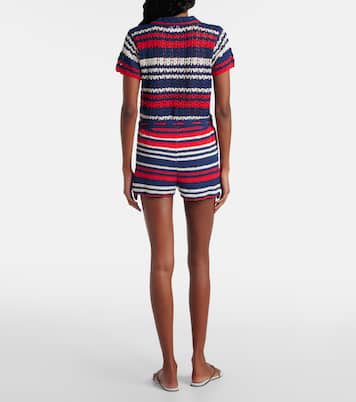 Shorts in crochet di cotone | Anna Kosturova