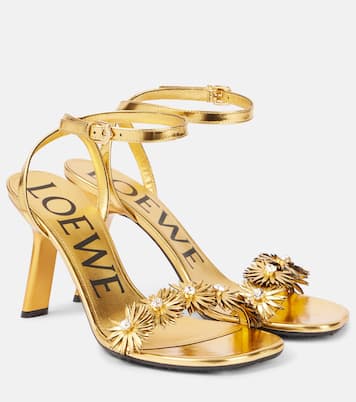 Paula's Ibiza Sandalen Petal aus Leder | Loewe