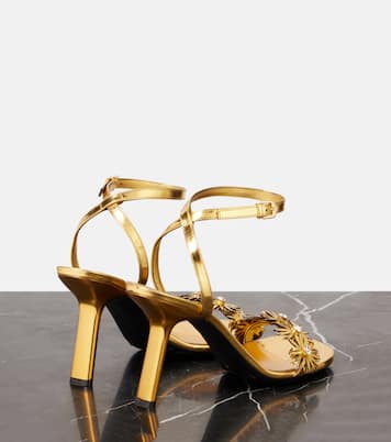 Paula's Ibiza Sandalen Petal aus Leder | Loewe