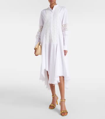 Paula's Ibiza Sandalen Petal aus Leder | Loewe