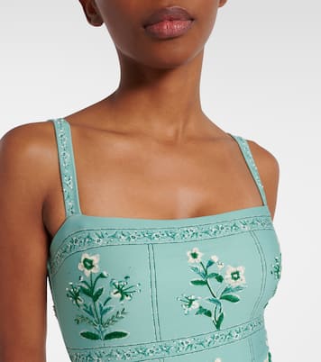 Maillot de bain Durazno Ceiba à fleurs | Agua by Agua Bendita