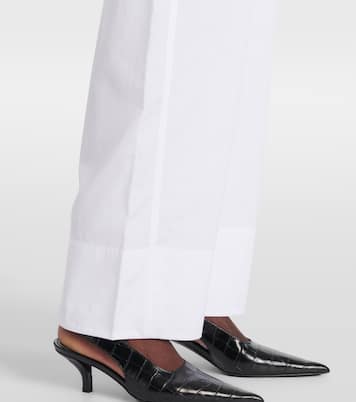 Weite Hose Twisted Seam aus Baumwollpopeline | Toteme