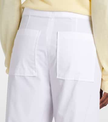 Weite Hose Twisted Seam aus Baumwollpopeline | Toteme