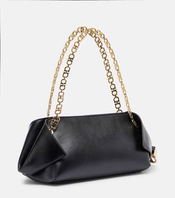 Scarf Small leather shoulder bag | Ferragamo