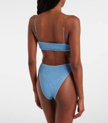 Bikini Lumière O Chain en lamé | Oséree