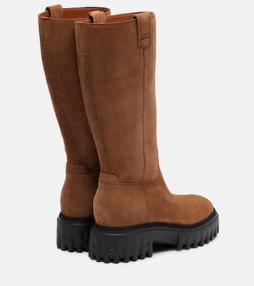 H700 Stivali suede knee-high boots | Hogan