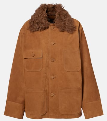 Oversized leather jacket | Plan C