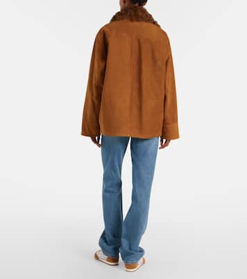 Oversized leather jacket | Plan C