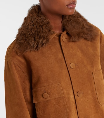 Oversized leather jacket | Plan C