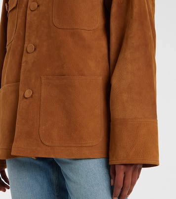 Oversized leather jacket | Plan C