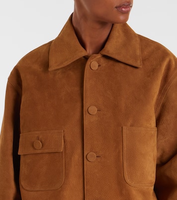 Oversized leather jacket | Plan C