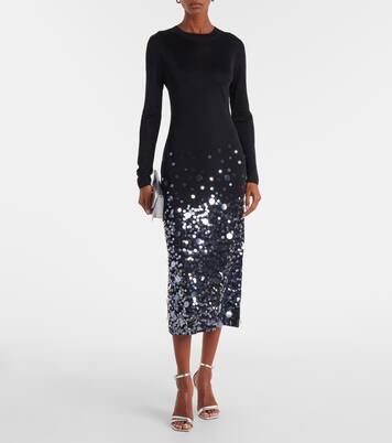 Sequined gown | Carolina Herrera