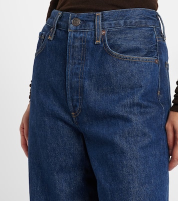 Dame high-rise wide-leg jeans | Agolde