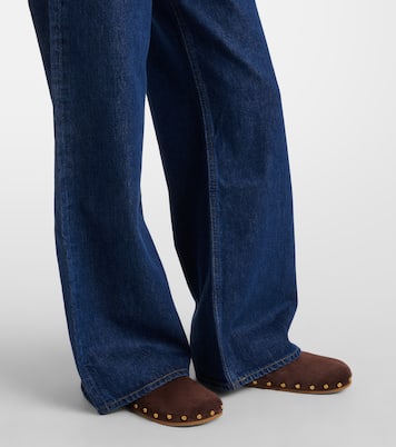 Dame high-rise wide-leg jeans | Agolde