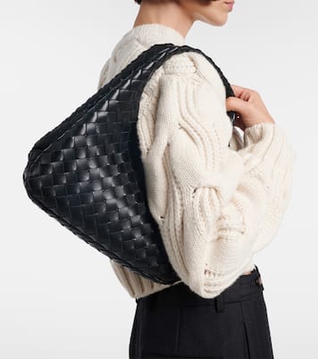 Campana Medium leather shoulder bag | Bottega Veneta