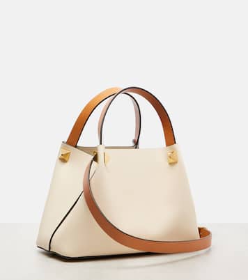 VLogo Small leather tote bag | Valentino Garavani