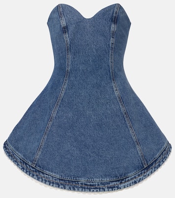 Denim bustier dress | Magda Butrym