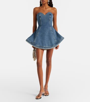 Denim bustier dress | Magda Butrym