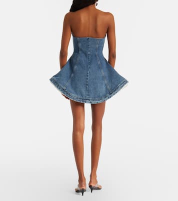 Denim bustier dress | Magda Butrym