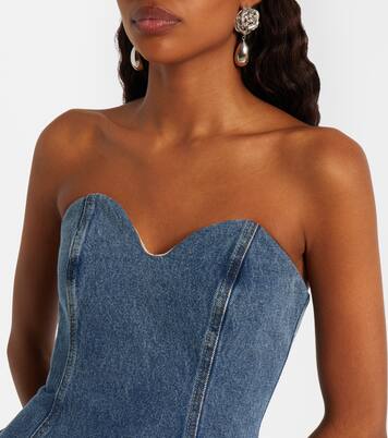 Denim bustier dress | Magda Butrym