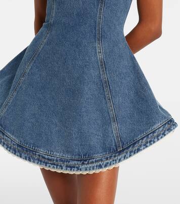 Denim bustier dress | Magda Butrym