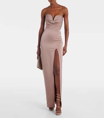 Cleo embellished satin sandals | Rene Caovilla