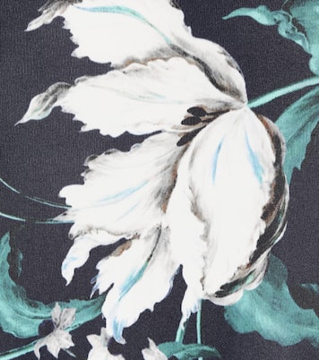 Gonna Vesper a stampa floreale in jersey | Erdem