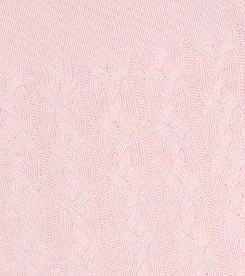 Downy Cables cashmere sweater dress | Loro Piana Kids
