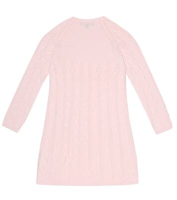 Downy Cables cashmere sweater dress | Loro Piana Kids