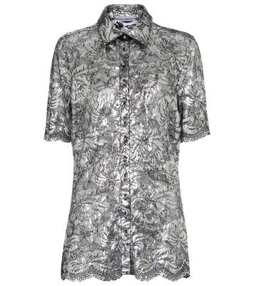 Bluse aus Spitze | Rabanne