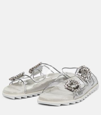 Sandali Slidy Viv' in PVC e pelle | Roger Vivier