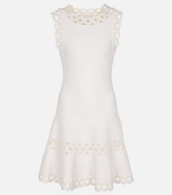 Vienne wool-blend minidress | Alaïa