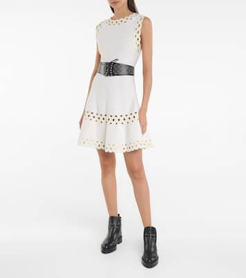 Vienne wool-blend minidress | Alaïa