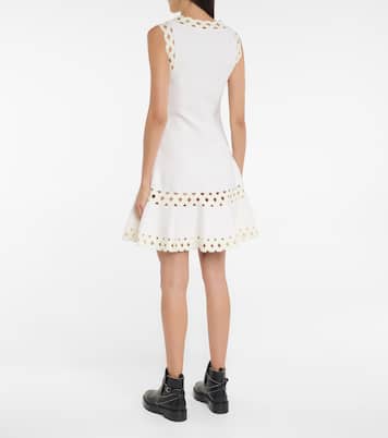 Vienne wool-blend minidress | Alaïa