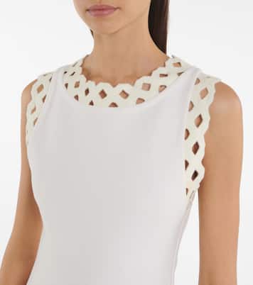 Vienne wool-blend minidress | Alaïa