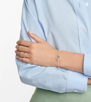 Anello Icon in oro bianco 18kt | Gucci