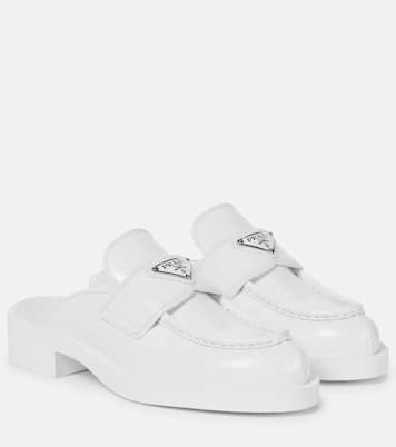 Leather slippers | Prada