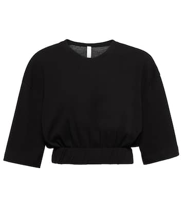 Camiseta de algodón cropped | Dion Lee