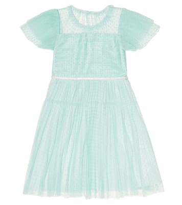 Point d'esprit tulle dress | Self-Portrait Kids