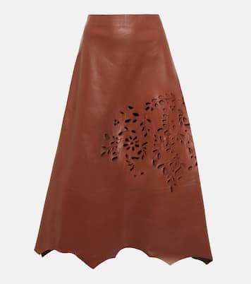 Gonna midi in pelle | Chloé